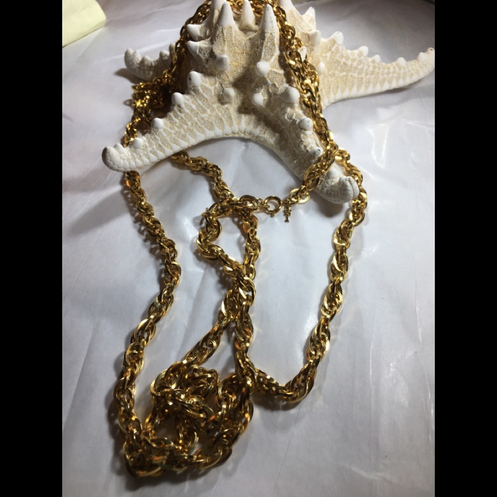 Trifari Crown 54 in necklace (SW) - Picture 4 of 6